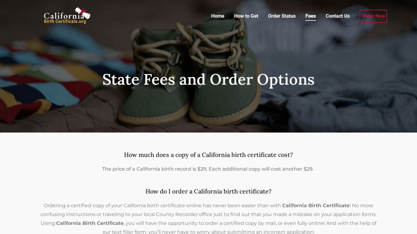 California (CA) Birth Certificate Online | CaliforniaBirthCertificate ...